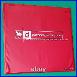 Deftones White Pony Ltd Ed PROMO Red Vinyl 2LP 2000 Maverick SEALED VERY RARE