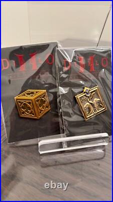 Diablo II 2 Resurrected Deluxe Vinyl Record Soundtrack Figure Pins Pin X2