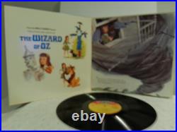 Disneyland Wizard of Oz Baum 3957 book attached to album record lot 1969