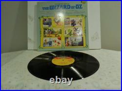 Disneyland Wizard of Oz Baum 3957 book attached to album record lot 1969