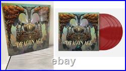 Dragon Age Vinyl Record Soundtrack 4 LP Red Color Box Set Inon Zur VGM OST