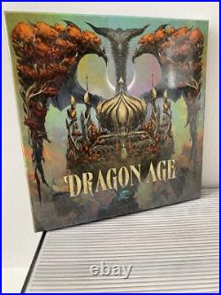 Dragon Age Vinyl Record Soundtrack 4 LP Red Color Box Set Inon Zur VGM OST