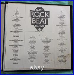 Dutch Record Club 7 LP Super Rock&Beat Festival Sabbath Purple so many artists