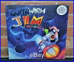 EARTHWORM JIM Anthology Ltd 1st Press 180G 2LP COLORED VINYL + DL Gatefold New
