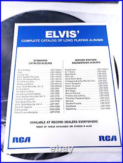 ELVIS FROM ELVIS IN MEMPHIS LP 1969 Shrink Bonus Photo RCA Hollywood Press