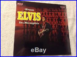 ELVIS PRESLEY 1969 INTERNATIONAL HOTEL BOX COMPLETE WithSEALED LP'S MEGA RARE NM