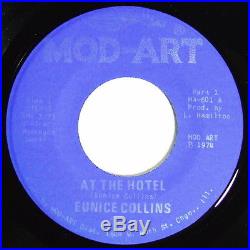 EUNICE COLLINS At The Hotel 45 on Mod-Art Rare 70s Chicago Soul M