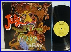 EX/EX+ July s/t 1969 Psych Grail ORIG Stereo Canada Epic Records Pokora -1A/-1C