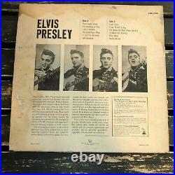 Elvis Presley 1956 RCA Victor LPM-1254 Original Mono Rock Vinyl LP Cover Damage