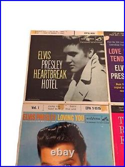 Elvis Presley 45 Picture Sleeves ONLY LOT of 8 NO RECORDS