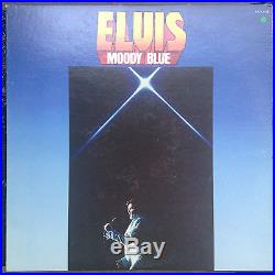 Elvis Presley Moody Blue ULTRA rare green vinyl LP with LSP -1254 label