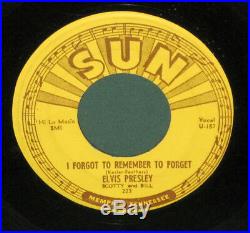 Elvis Presley Mystery Train 45 Sun 223 Original 1955 Excellent Labels