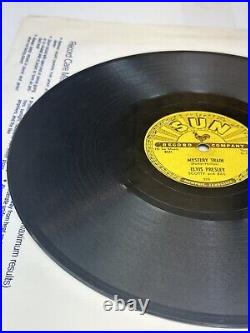 Elvis Presley Sun 223 78 MYSTERY TRAIN I FORGOT TO REMEMBER TO FORGET Last Press