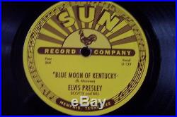 Elvis Presley The Holy Grail Original Sun Record Thats All Right 78 RPM 1954