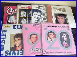 Elvis Presley VINYL LP COLLECTION LPS BOX SETS Sealed 50s Promo Mint NM Rare