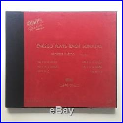 Enesco plays Bach Sonatas Velvet Box Continental Records Remington Crazy Rare