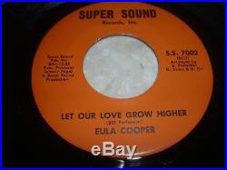 Eula Cooper Let Our Love Grow Higher, Rare Northern Soul, Private Label, M