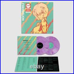 Evangelion Finally Translucent Purple Marble Colored Vinyl 2XLP Mondo Edition