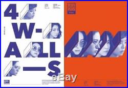 F(X) 4 WALLS 4th Album RANDOM COVER CD+Photo Book+Photo Card FX K-POP SEALED