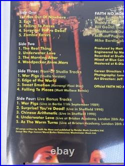 FAITH NO MORE The Real Thing SEALED 180g Gatefold 2LP w Rare Tracks Import