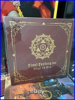 FINAL FANTASY XIV Vinyl Record Soundtrack 4 LP Box Set FF 14 Stormblood Reborn