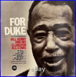 FOR DUKE Bill Berry and His Ellington Allstars - M&K RT-101 Direct-to-Disc LP