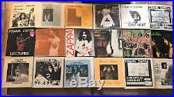 FRANK ZAPPA ULTIMATE COLLECTION vinyl lp, CDs ONCE IN LIFE TIME OPPORTUNITY