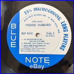 FREDDIE HUBBARD Open Sesame BLUE NOTE 4040 W. 63rd RVG Ear Orig Mono DG NM TOP