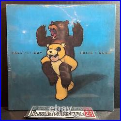 Fall Out Boy Folie a Deux 15th Anniversary BLUE MARBLE Vinyl Record LE x/2500