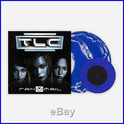 FanMail TLC Exclusive VMP Club Edition Blue & White Swirl Color 2x Vinyl LP + 7