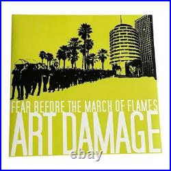 Fear Before The March of Flames Art Damage (2019) Transparent Yellow Vinyl/250
