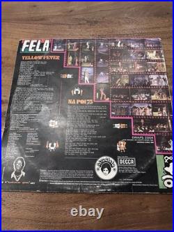 Fela Kuti- Yellow Fever Original 1976 Afrodisia DWAPS 2004 Nigeria LP VG/VG+