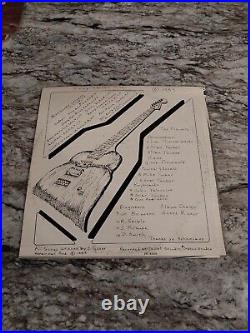 Few In Existence Vintage and Very Rare LP Broomstraw With The Autographs Of Band