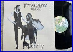 Fleetwood Mac Rumours Vinyl LP 1ST Press 1977 3010 OG LP EX/EX Complete WithSleeve