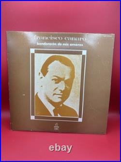 Francisco Canaro Bandoneón de Mis Amores Vinyl LP. Odeon URL 21542 Ultra Rare