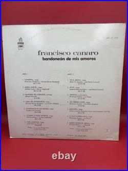 Francisco Canaro Bandoneón de Mis Amores Vinyl LP. Odeon URL 21542 Ultra Rare