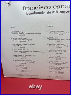 Francisco Canaro Bandoneón de Mis Amores Vinyl LP. Odeon URL 21542 Ultra Rare