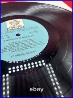 Francisco Canaro Bandoneón de Mis Amores Vinyl LP. Odeon URL 21542 Ultra Rare