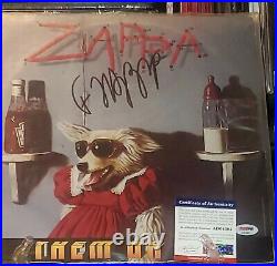 Frank Zappa Them Or Us Viny 2x LP signed by Frank Zappa COA