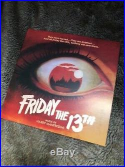 Friday the 13th Blood Filled vinyl Soundtrack Waxwork Records