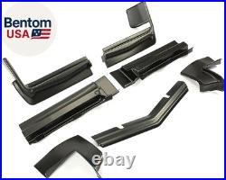 Front & Rear Bumper Fillers Cover Vehicle Set Compatible with 1979-1985 Buick