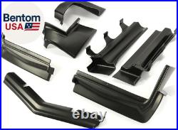 Front & Rear Bumper Fillers Cover Vehicle Set Compatible with 1979-1985 Buick