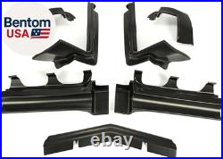Front & Rear Bumper Fillers Cover Vehicle Set Compatible with 1979-1985 Buick