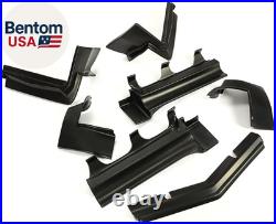 Front & Rear Bumper Fillers Cover Vehicle Set Compatible with 1979-1985 Buick