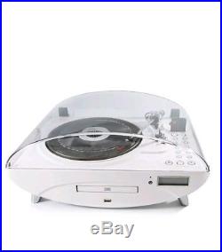 GPO Jive Turntable Record Player CD Mp3 FM Radio Save Vinyl to USB +2 needles