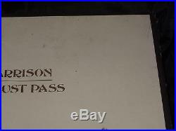 George Harrison All Things Must Pass SEALED USA 1976 PROMO 3 LP With POSTER