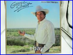 George Strait? Ocean Front Property LP Record 1987 Club NM Ultrasonic Clean