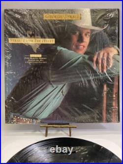 George Strait Strait From The Heart Vintage Vinyl LP 1982 MCA Record MCA-5320