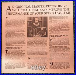 Gerry Rafferty'City To City' MOFI MFSL 1-058, Mint vinyl ultrasonically cleaned