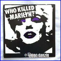Glenn Danzig Who Killed Marilyn Purple vinyl with Single Black Swirl Misfits